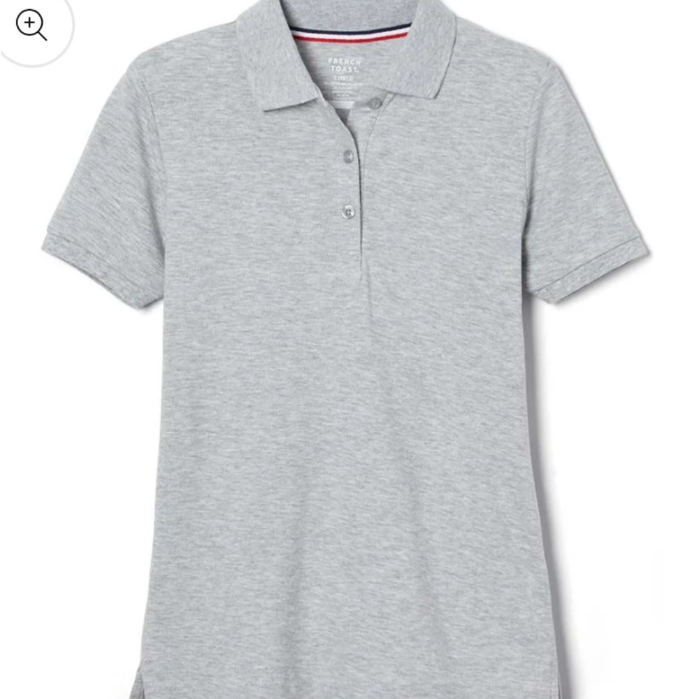 3 pack - French Toast Heather Gray Polo Shirt